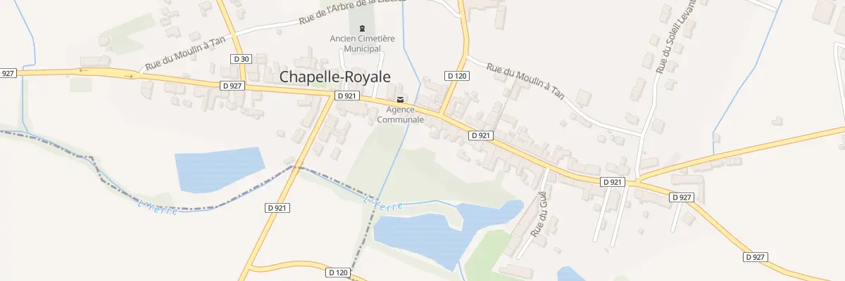 Plan du 34 Rue Jean Moulin à Chapelle-Royale