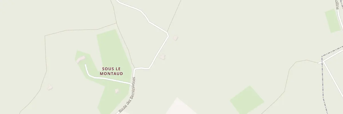 Plan du 11D Les Bernissonnes à Berbiguières