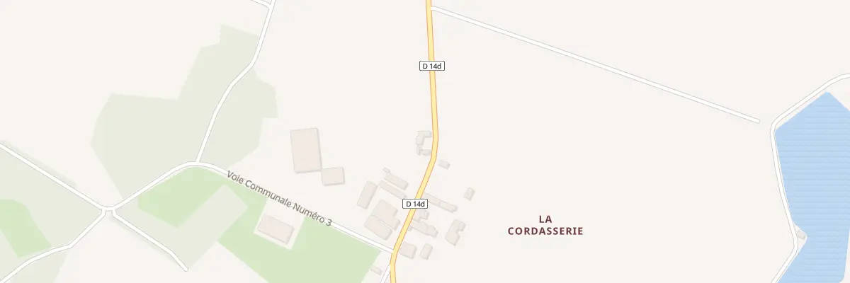 Plan du 5373 La Cordasserie à Azay-le-Ferron