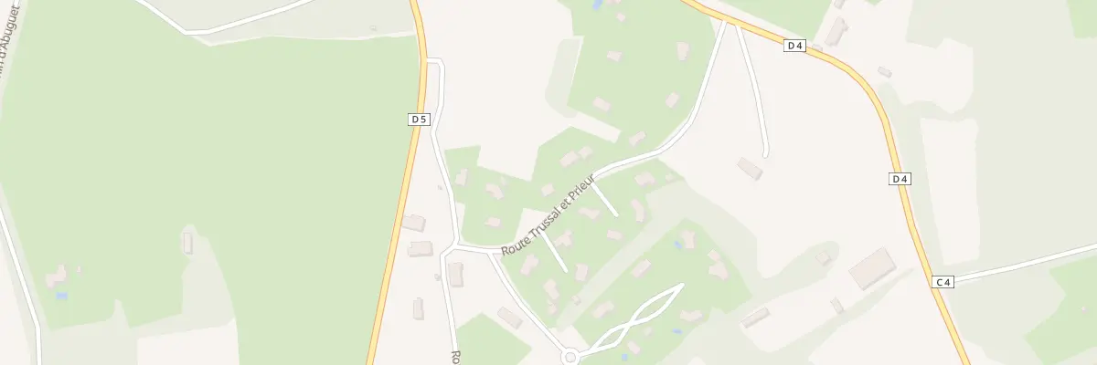 Plan du 240 Rte Trussal et Prieur à Mauroux