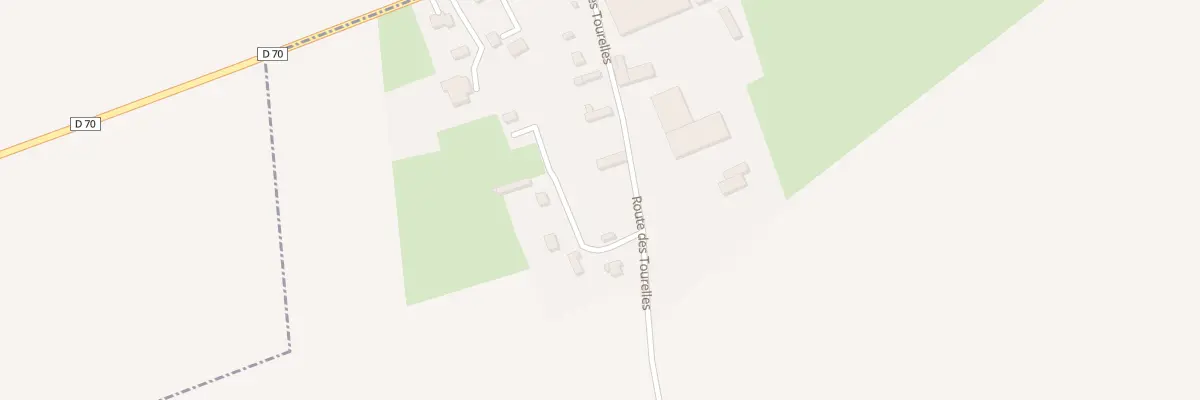 Plan du 190 Rte des Tourelles à Sauqueville