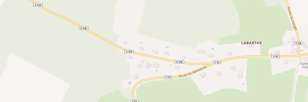 Plan du 5001F Tupe de Fonpoustade à Lautignac