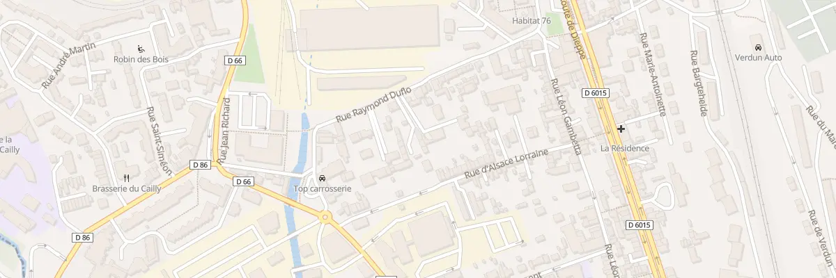 Plan du 47B Rue Raymond Duflo à Déville-lès-Rouen