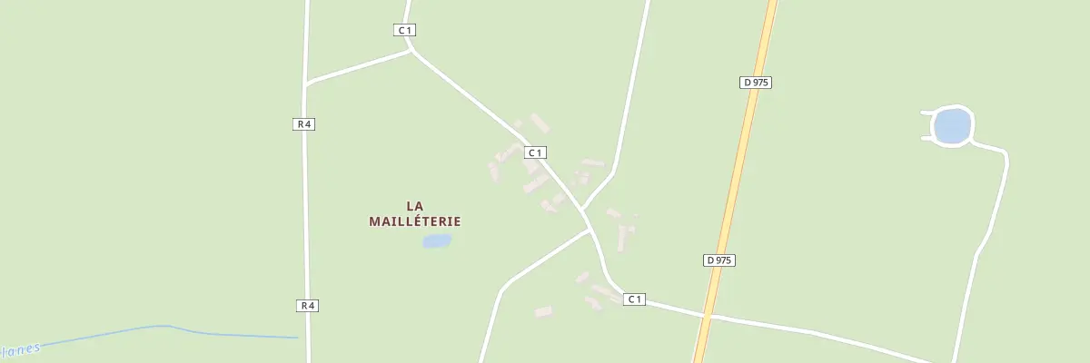Plan du 7 La Mailleterie à Lureuil