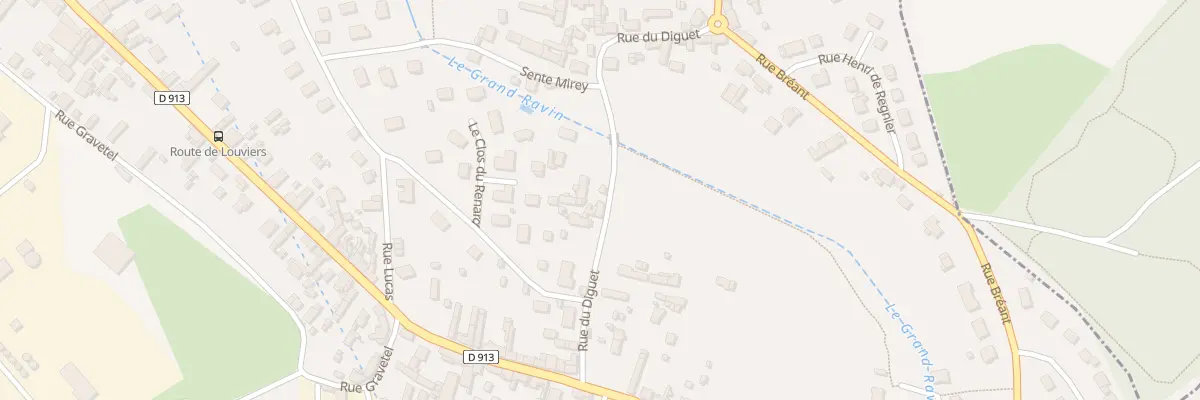 Plan du 234 Rue du Diguet à Saint-Pierre-lès-Elbeuf