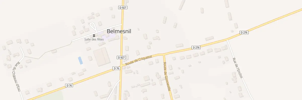 Plan du 5 Rte de Criquetot à Belmesnil