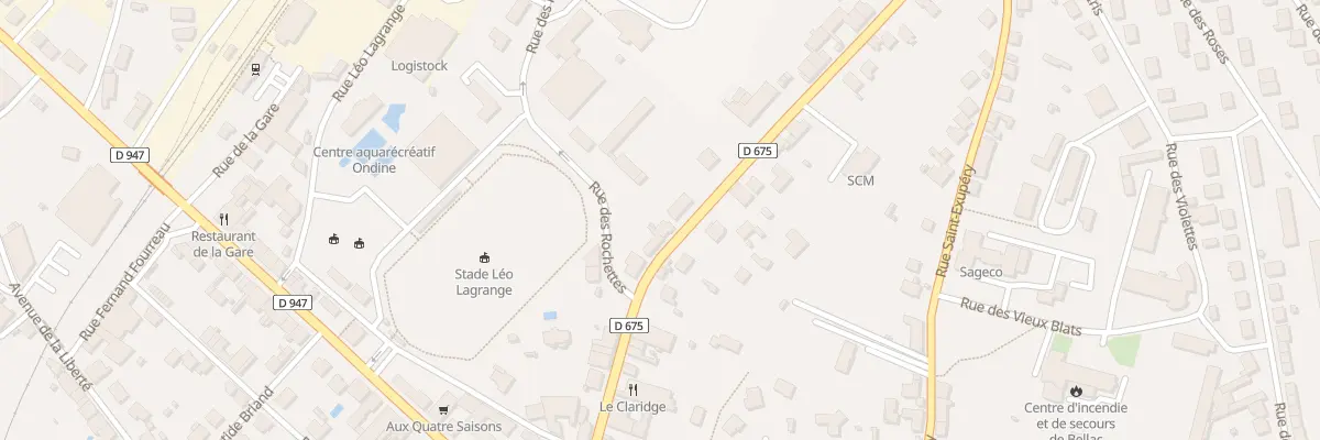 Plan du 19 Rue Pierre Merlin à Bellac