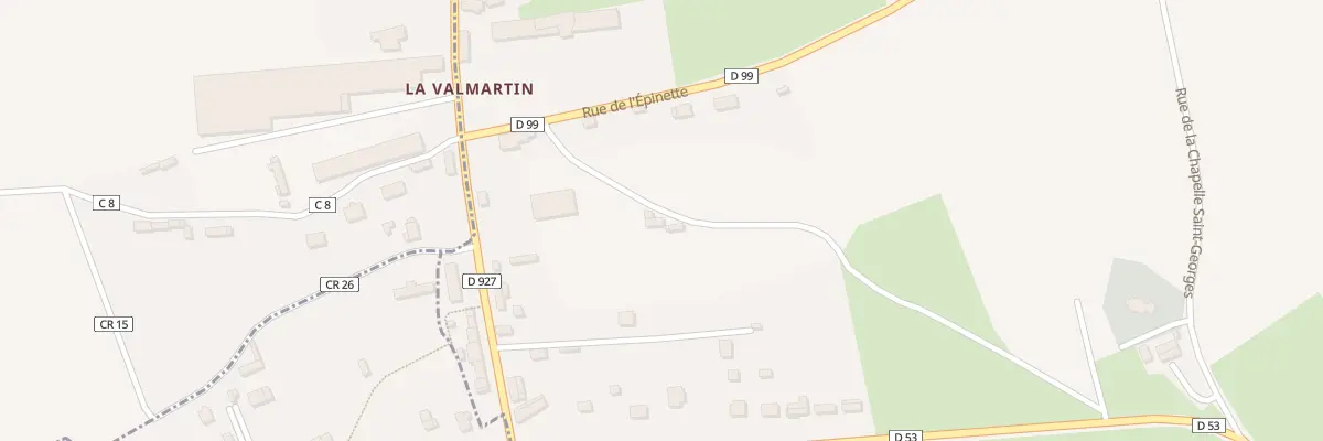 Plan du 86 Rue de l’Epinette au Bocasse