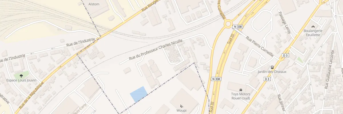 Plan du 37F Rue Professeur C Nicolle au Petit-Quevilly