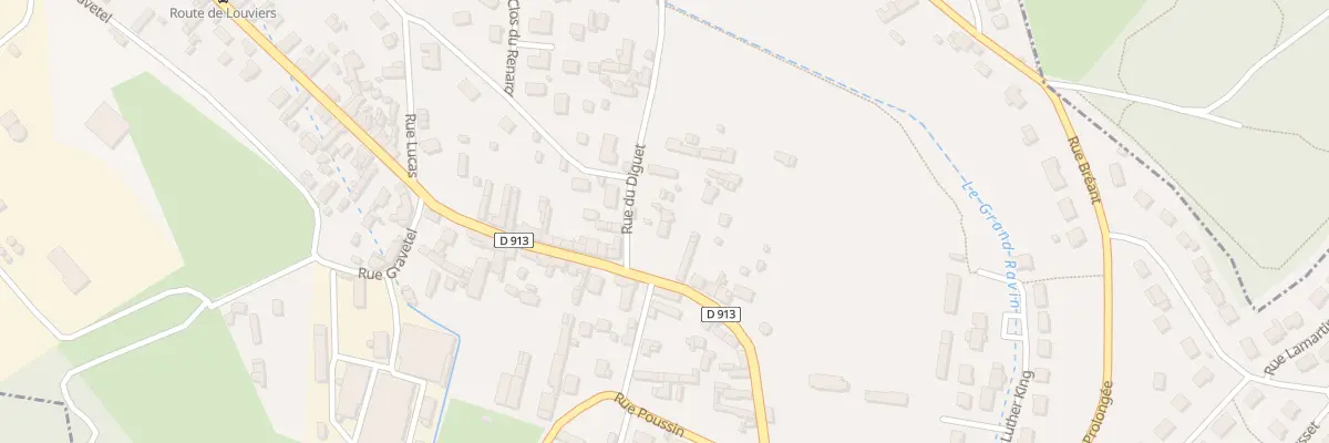 Plan du 353 Rue du Diguet à Saint-Pierre-lès-Elbeuf