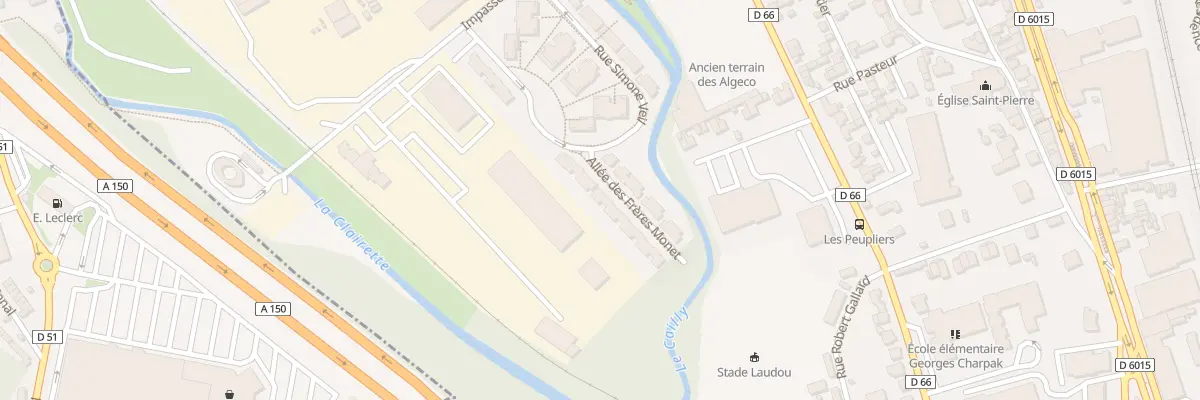 Plan du 7 All des Frères Monet à Déville-lès-Rouen
