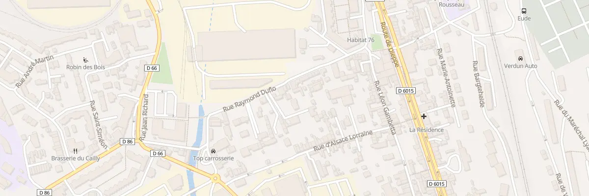 Plan du 45 Rue Raymond Duflo à Déville-lès-Rouen