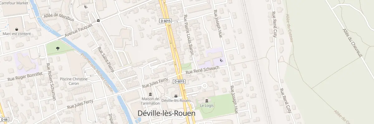 Plan du 370 Rte de Dieppe à Déville-lès-Rouen