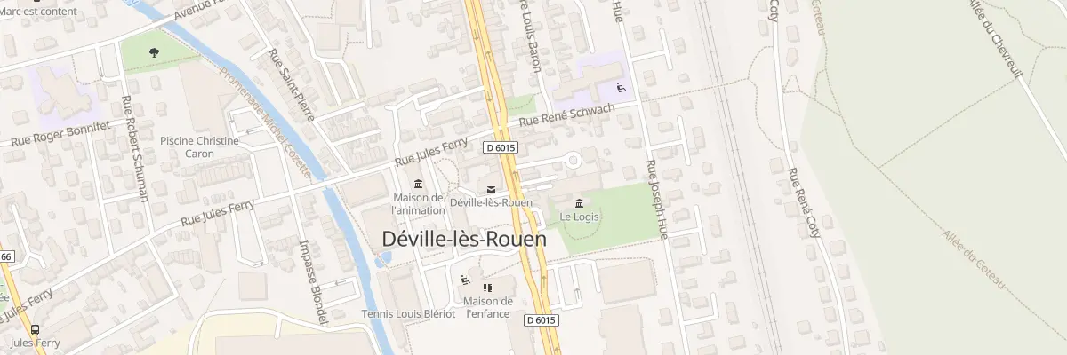 Plan du 354 Rte de Dieppe à Déville-lès-Rouen