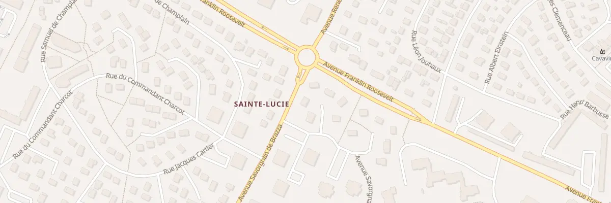 Plan du 3 Av Savorgnan de Brazza au Grand-Quevilly