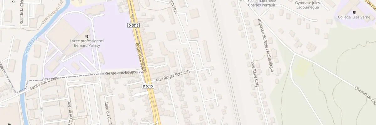 Plan du 55B Rue Joseph Hue à Déville-lès-Rouen