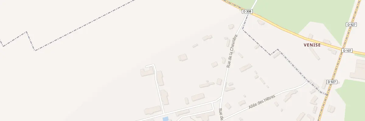 Plan du 349 Rue de la Chevriere à Omonville