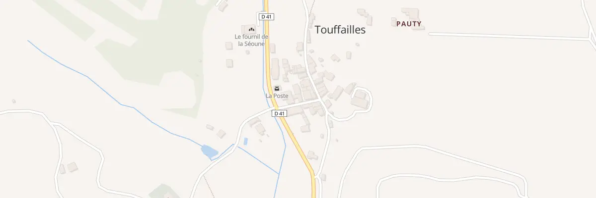 Plan du 5069 Le Village à Touffailles
