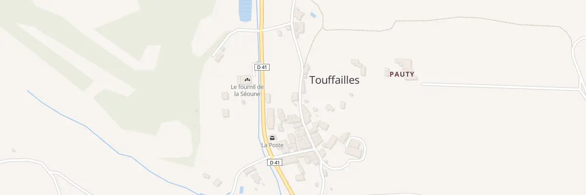 Plan du 5049 Le Village à Touffailles