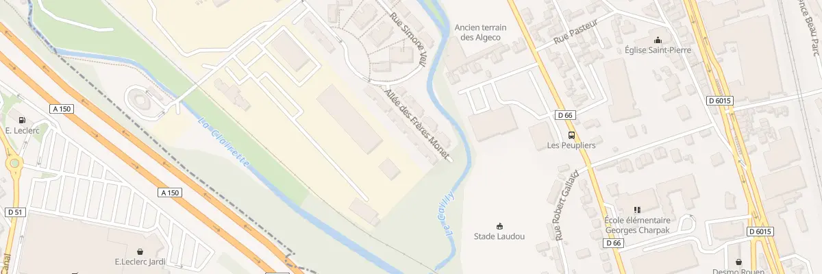 Plan du 13 All des Frères Monet à Déville-lès-Rouen
