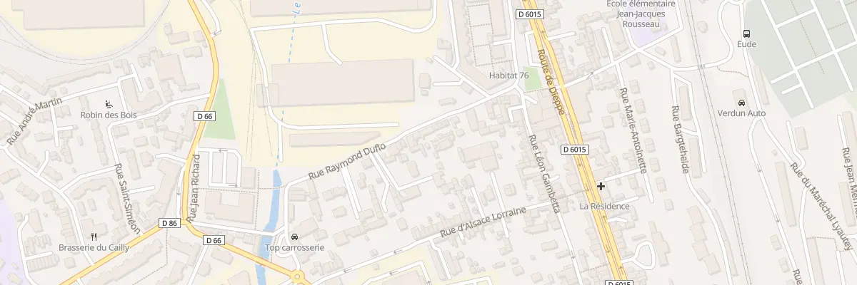 Plan du 33 Rue Raymond Duflo à Déville-lès-Rouen