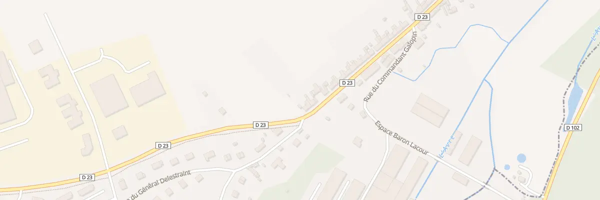 Plan du 48 Côte de Verneuil à Tillières-sur-Avre