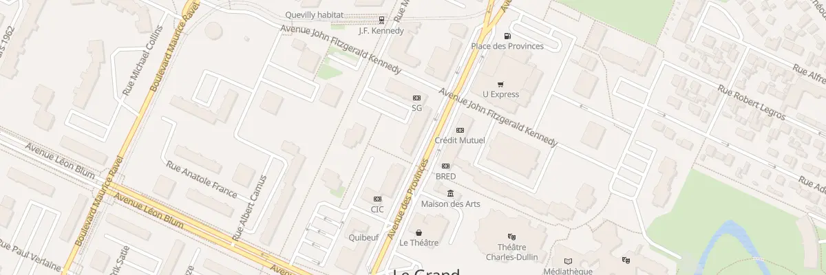 Plan du 126 Av des Provinces au Grand-Quevilly