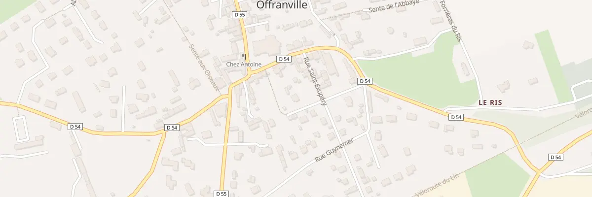 Plan du 96 Rue Jean Mermoz à Offranville