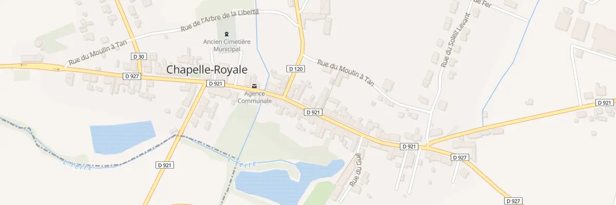 Plan du 31 Rue Jean Moulin à Chapelle-Royale
