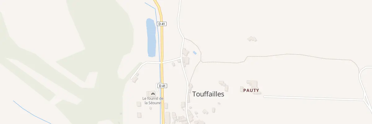 Plan du 5044 Le Village à Touffailles