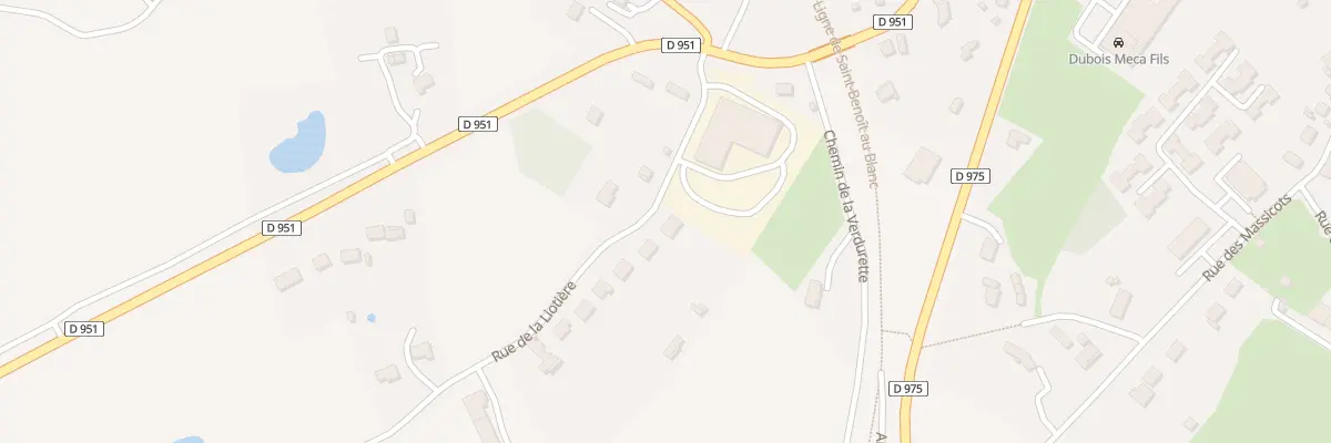 Plan du 3 Rue de la Liotière au Blanc