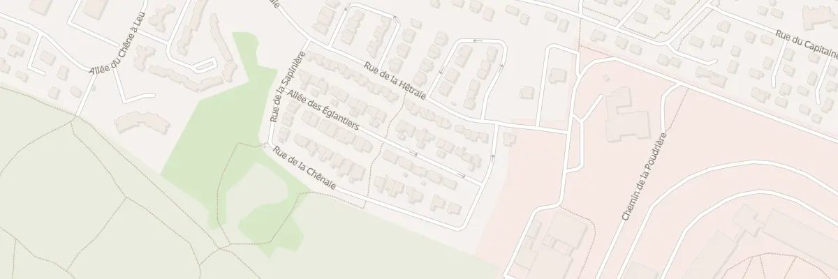 Plan du 23 All des Eglantiers au Grand-Quevilly
