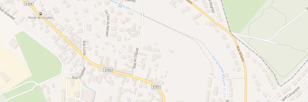 Plan du 287A Rue du Diguet à Saint-Pierre-lès-Elbeuf