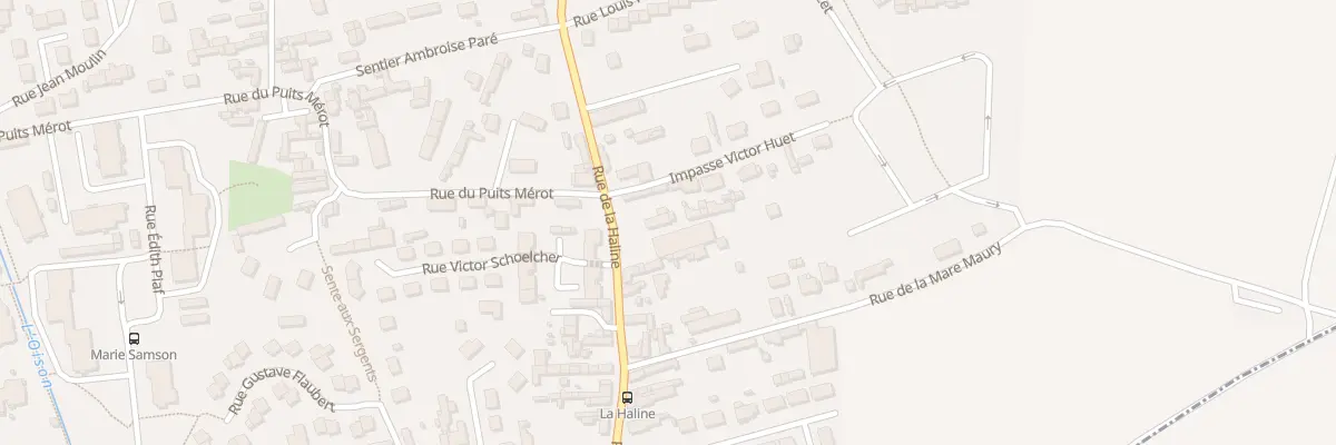 Plan du 405A Rue de la Haline à Saint-Pierre-lès-Elbeuf