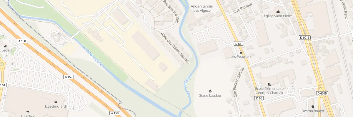 Plan du 17 All des Frères Monet à Déville-lès-Rouen