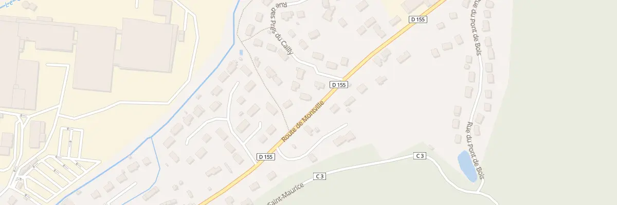 Plan du 2 Rue des Pres du Cailly à Malaunay