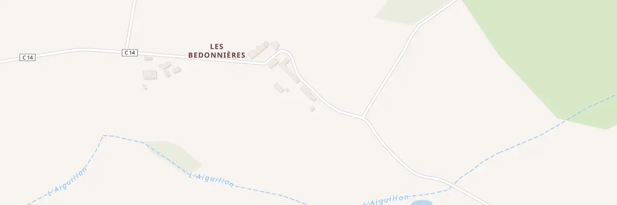 Plan du 6 Les Bedonnieres à Saint-Flovier