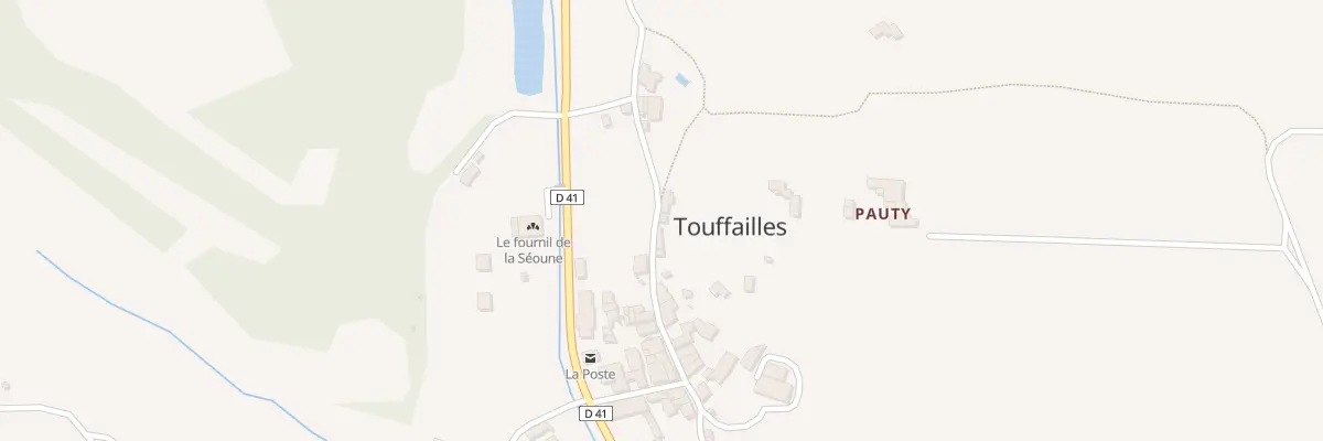 Plan du 5047 Le Village à Touffailles