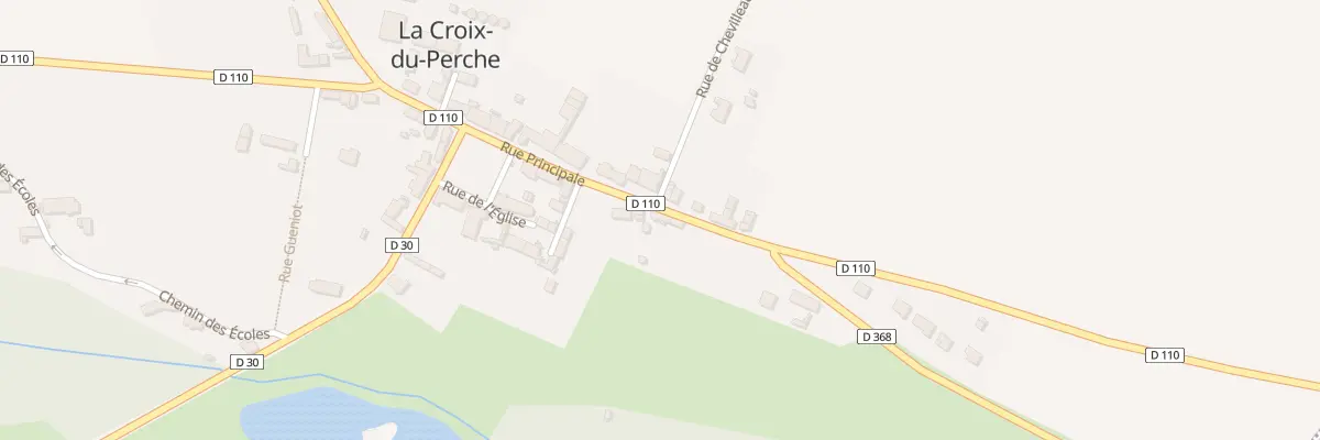 Plan du 4 Rue Principale à La Croix-du-Perche