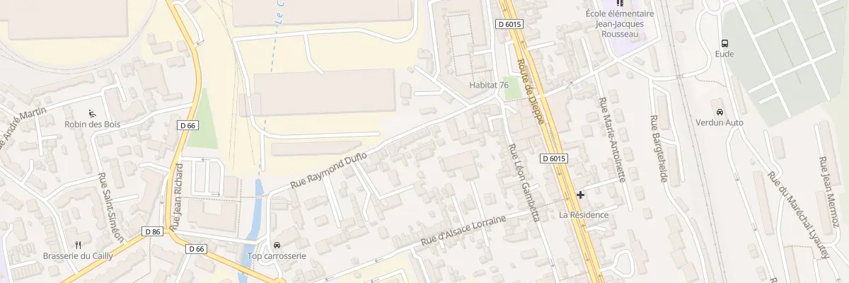 Plan du 27 Rue Raymond Duflo à Déville-lès-Rouen