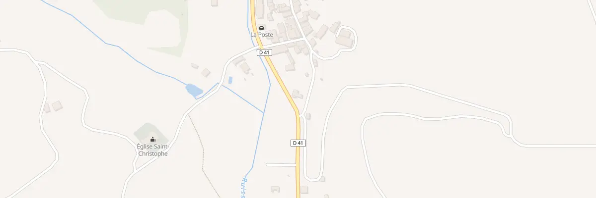 Plan du 5071A Le Village à Touffailles