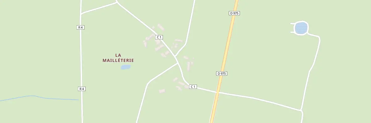 Plan du 2 La Mailleterie à Lureuil
