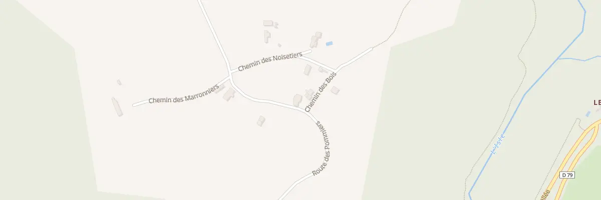 Plan du 256 Villezange à Jumilhac-le-Grand