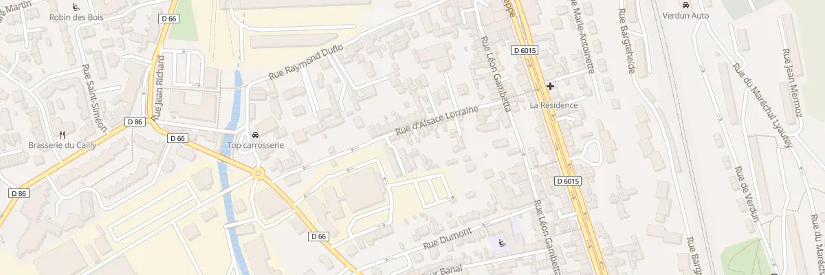 Plan du 35 Rue Alsace Lorraine à Déville-lès-Rouen