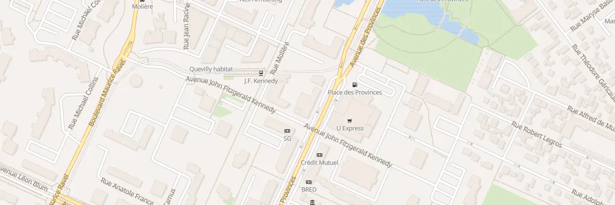 Plan du 114 Av des Provinces au Grand-Quevilly