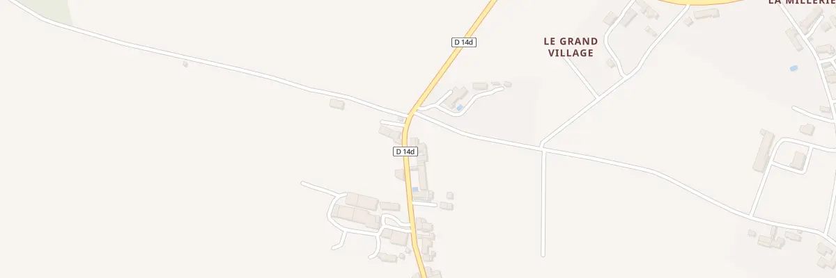 Plan du 3 Le Grand Village à Azay-le-Ferron