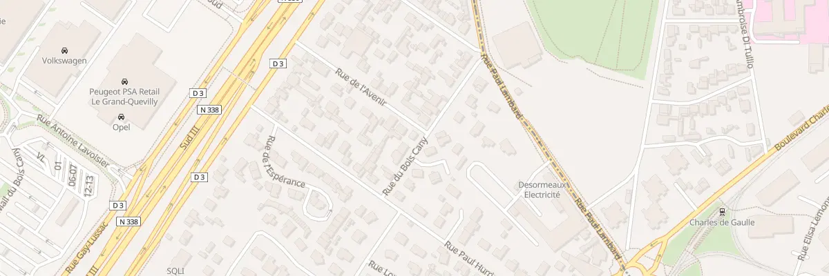 Plan du 20 Rue du Bois Cany au Grand-Quevilly