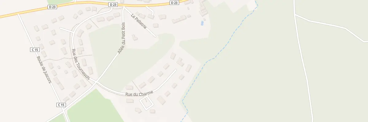 Plan du 20 Rue du Charme à Saint-Règle