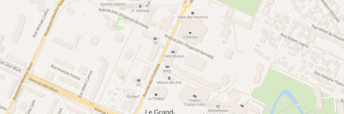 Plan du 83 Av des Provinces au Grand-Quevilly