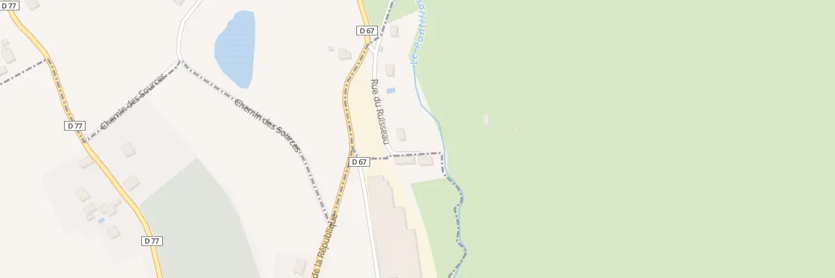 Plan du 121 Rue du Ruisseau à Saint-Médard-d’Excideuil
